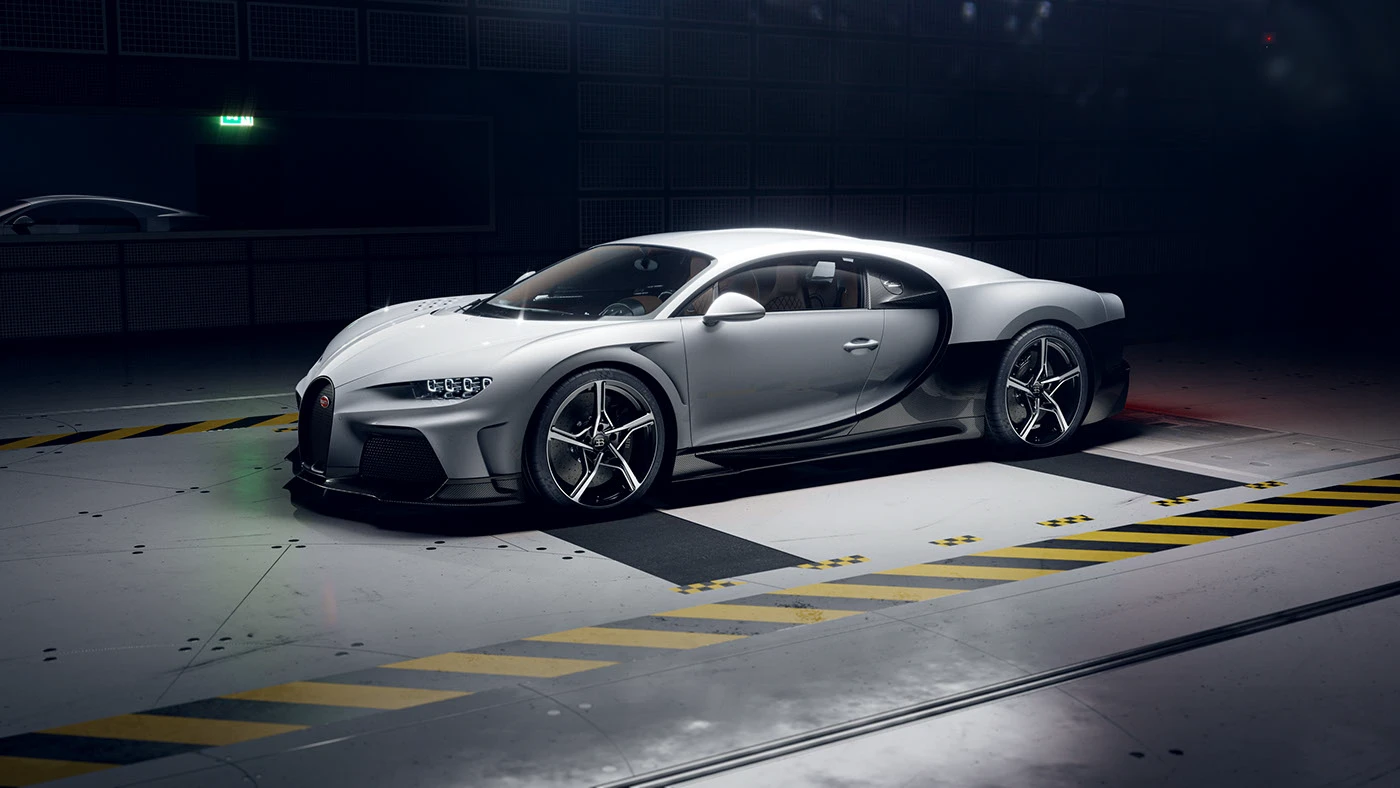 archviz automotive   bugatti c4d CGI Chiron coronarenderer rendering super sport