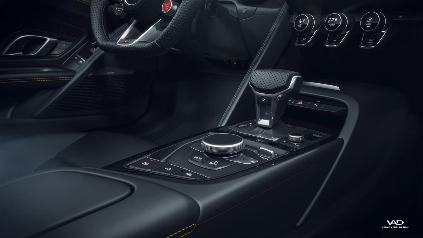 Audi R8 Spyder interior Details