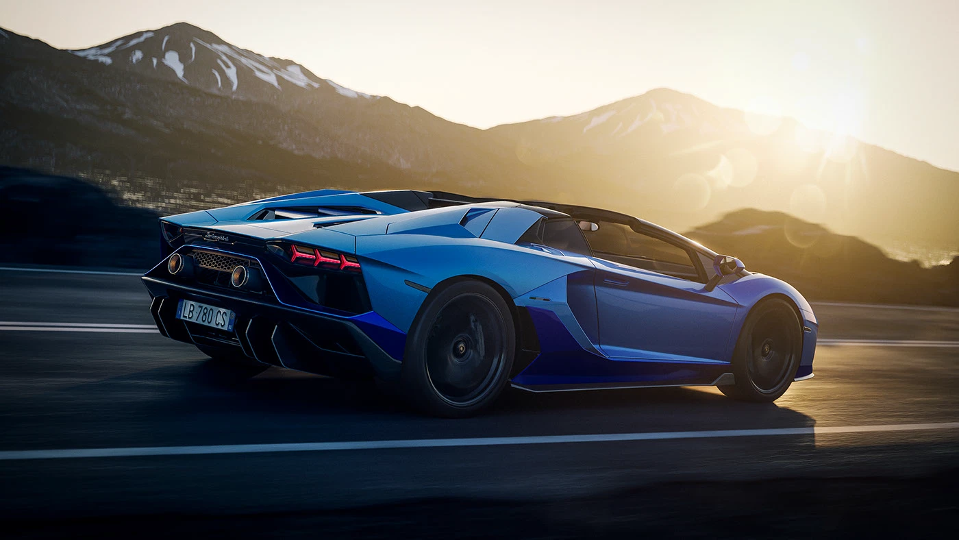 3D aventador CGI fullcgi Lambo lamborghini Lean rendering automotive  