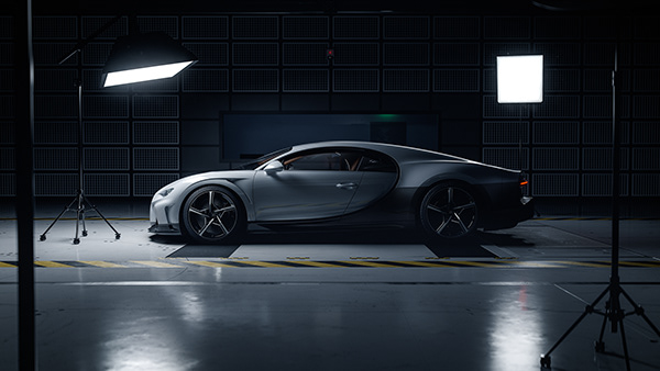 Bugatti Chiron Super Sport - Wind tunnel