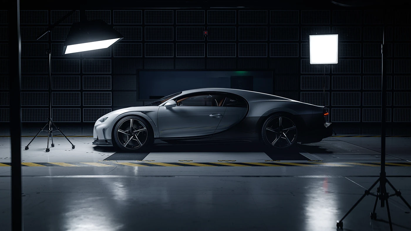 archviz automotive   bugatti c4d CGI Chiron coronarenderer rendering super sport