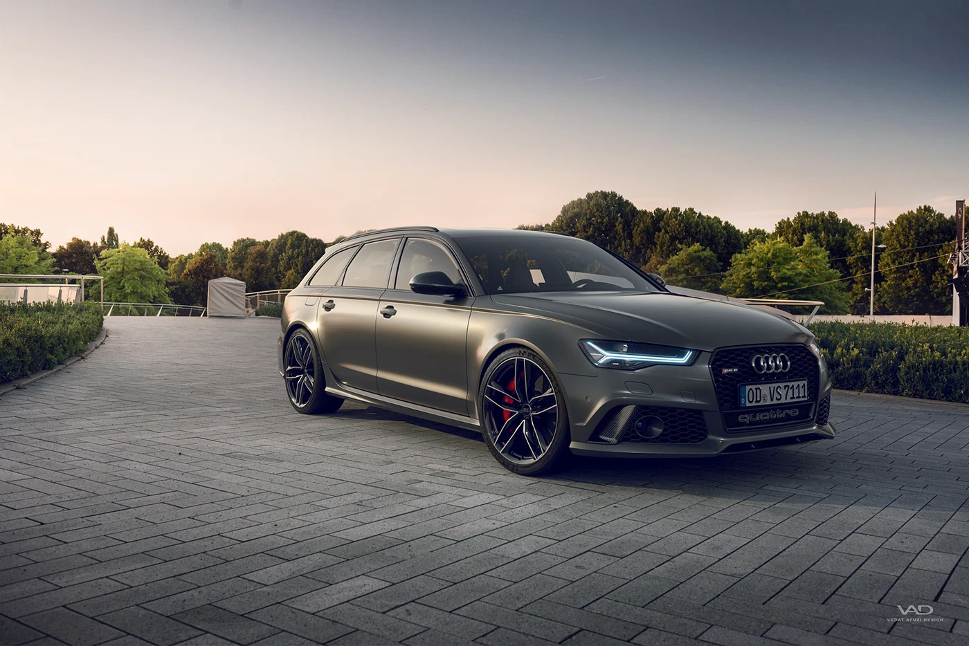 Audi rs6 corona render automotive CGI HDRI backplate Onur Dursun