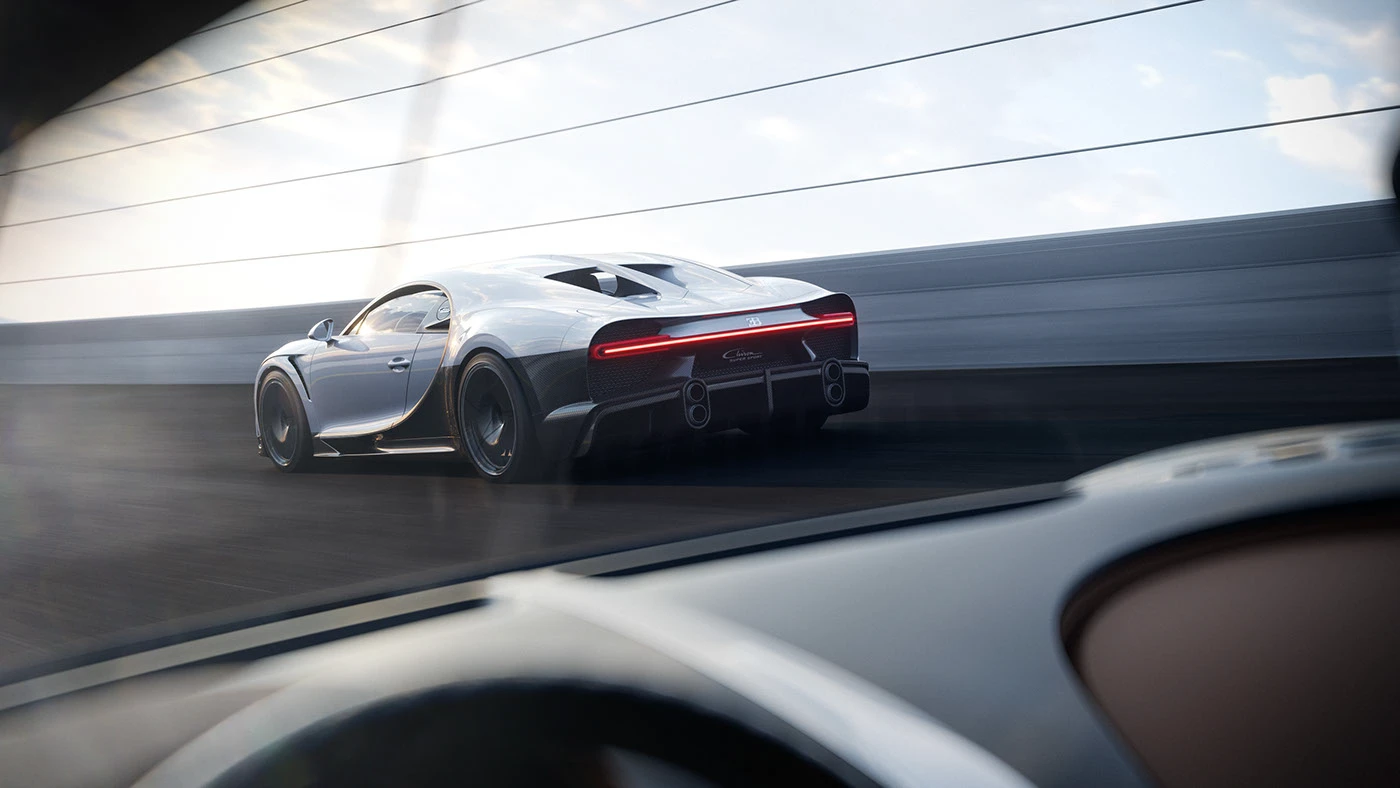 bugatti c4d Chiron CoronaRender fullcgi Photography photoshop rendering speed Supersport