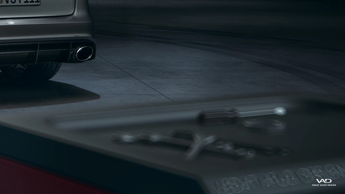 Audi rs6 garage vray lighting carpaint transportation rendering CGI