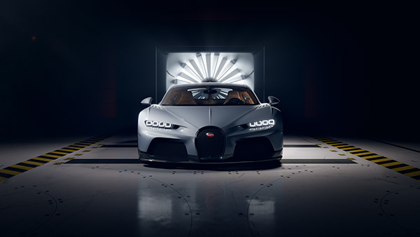 Bugatti Chiron Super Sport - Wind tunnel