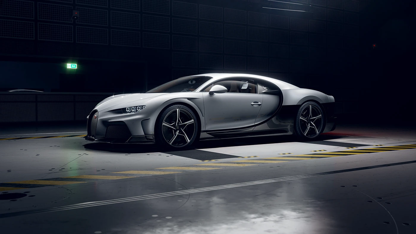 archviz automotive   bugatti c4d CGI Chiron coronarenderer rendering super sport