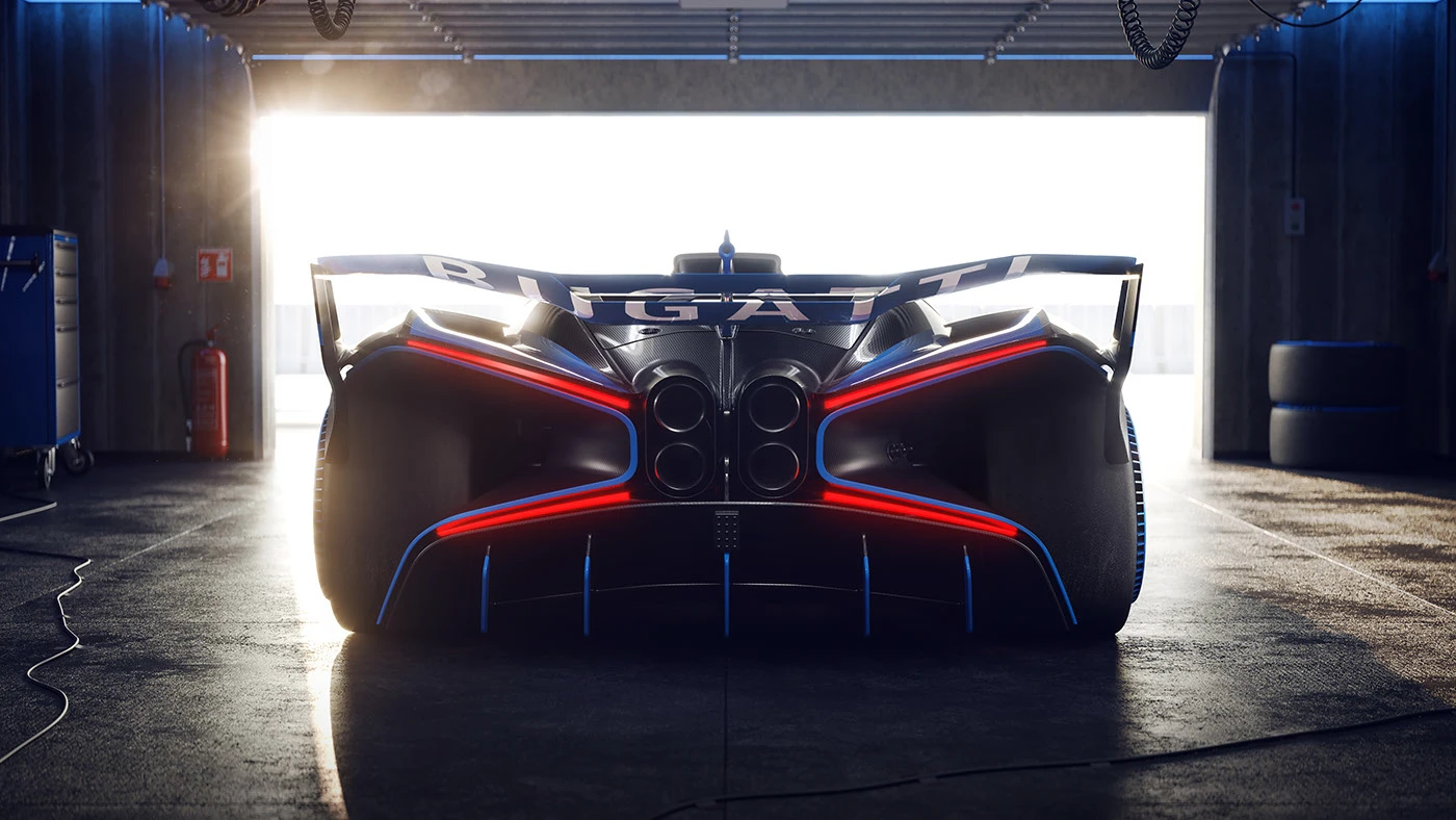 bolide bugatti c4d coronarenderer fullcgi pitlane racetrack killershots