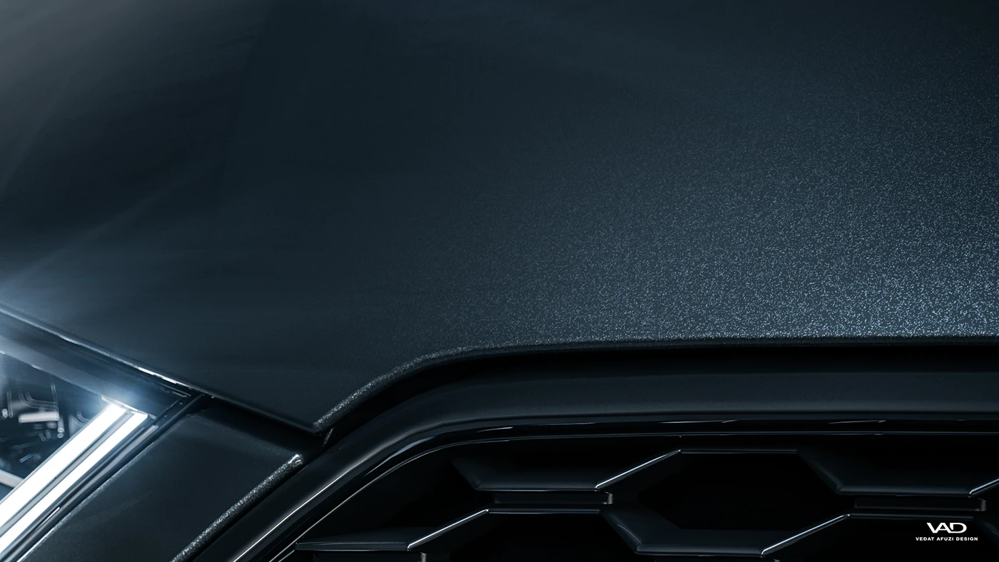 Audi rs rs6 quattro Render vray V-ray Vrayforc4d rendering carpaint closeup