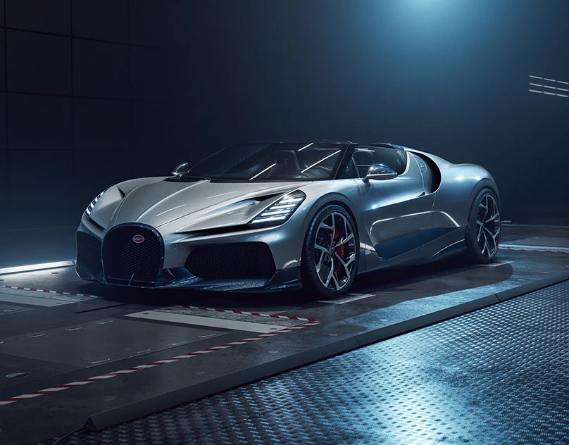 Bugatti Mistral W16 – Wind tunnel