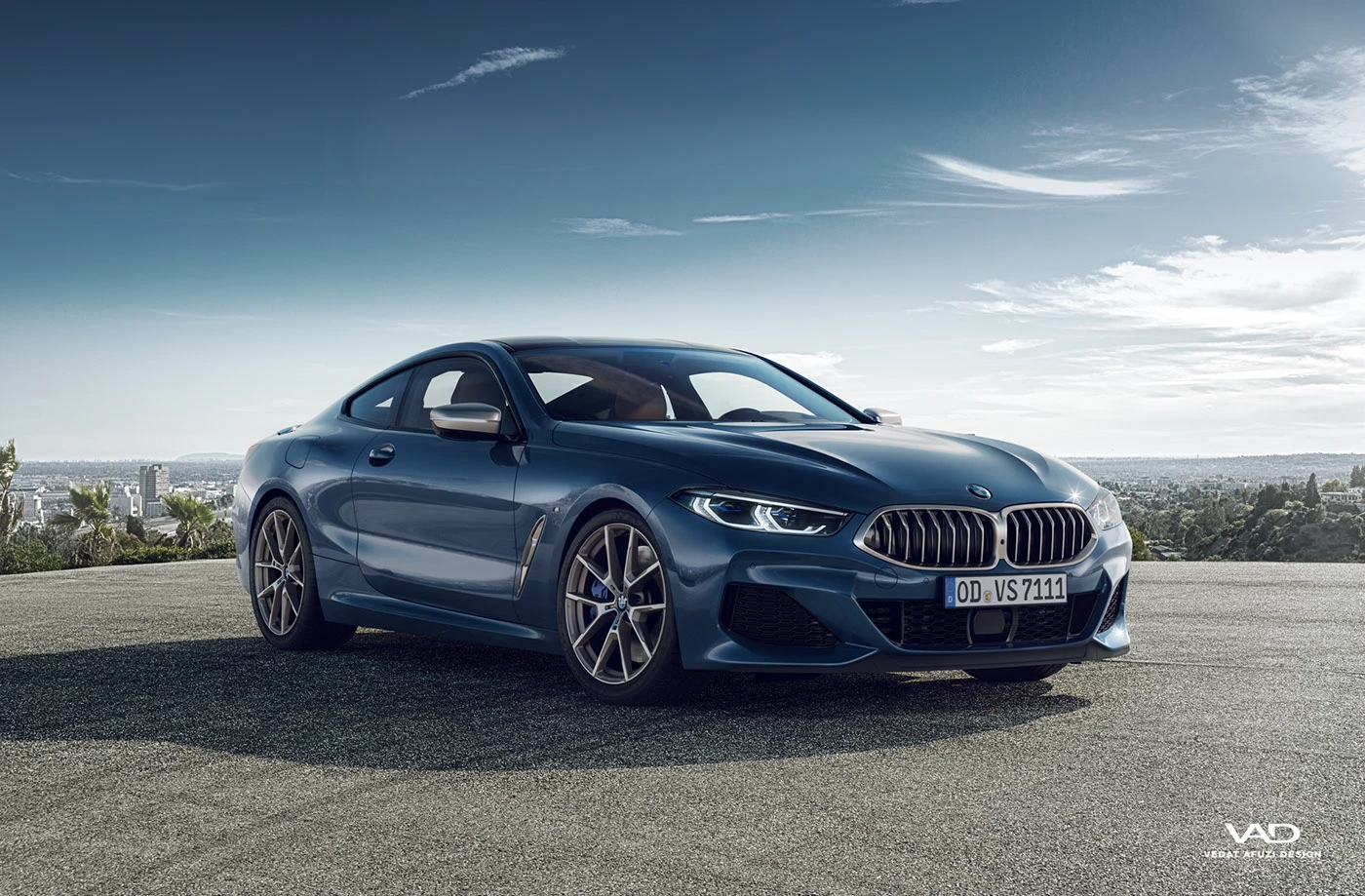 BMW CGI CoronaRender backplate rendering Mpower MAGROUND