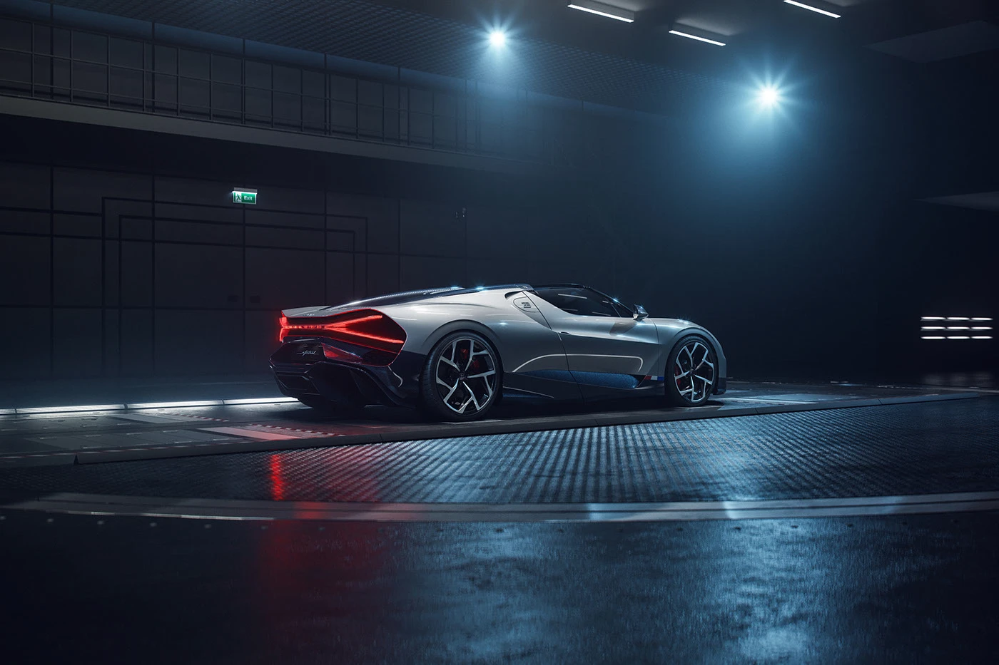 bugatti rendering visualization corona cgı simulation environment