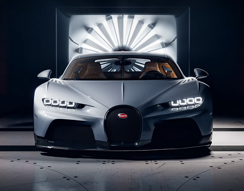 Bugatti Chiron Super Sport – Wind tunnel
