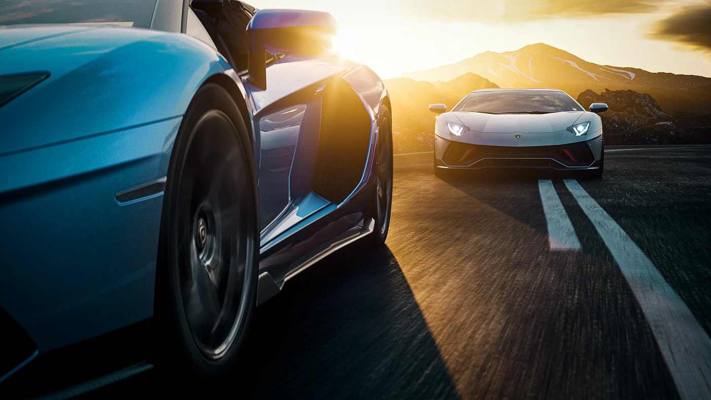 3D aventador CGI fullcgi Lambo lamborghini Lean rendering automotive  