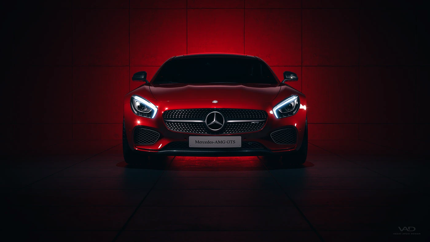 mercedes AMG AMG-GT amggt Render vray c4d CGI light gts