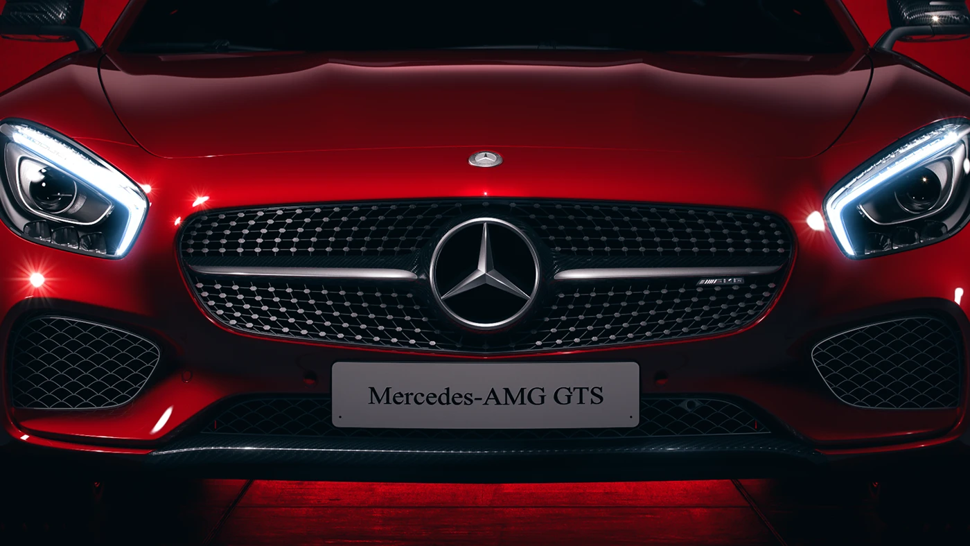 mercedes AMG AMG-GT amggt Render vray c4d CGI light gts
