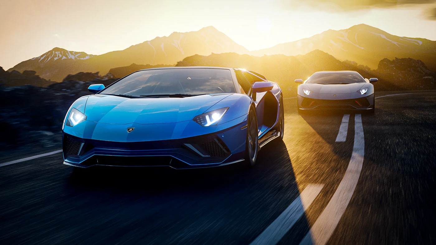 3D aventador CGI fullcgi Lambo lamborghini Lean rendering automotive  