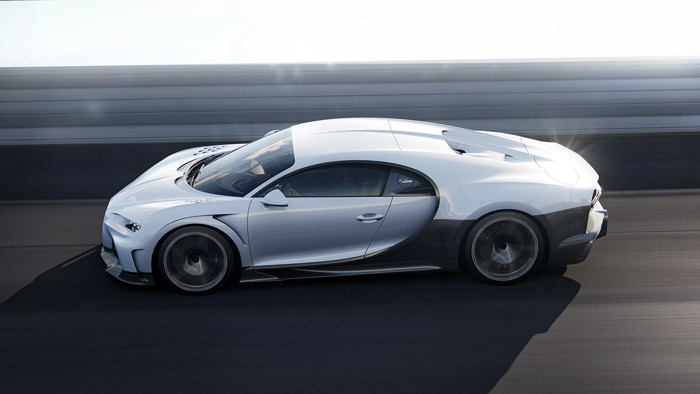 bugatti c4d Chiron CoronaRender fullcgi Photography photoshop rendering speed Supersport